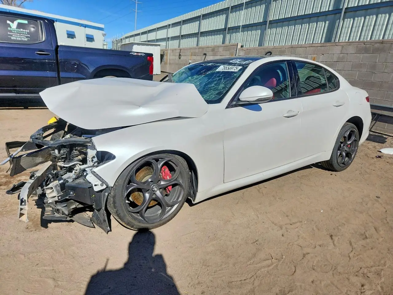 ALFA ROMEO GIULIA 2018. Lot# 78658975. VIN ZARFAECN5J7588164. Photo 1