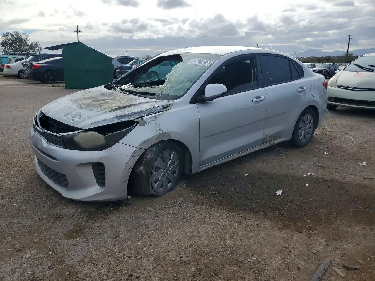 KIA RIO 2019. Lot# 78306925. VIN 3KPA24AB2KE233376. Photo 1