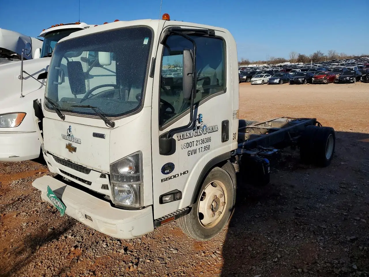 CHEVROLET C/K5500 2020. Lot# 78694285. VIN JALEEW168L7900281. Photo 1