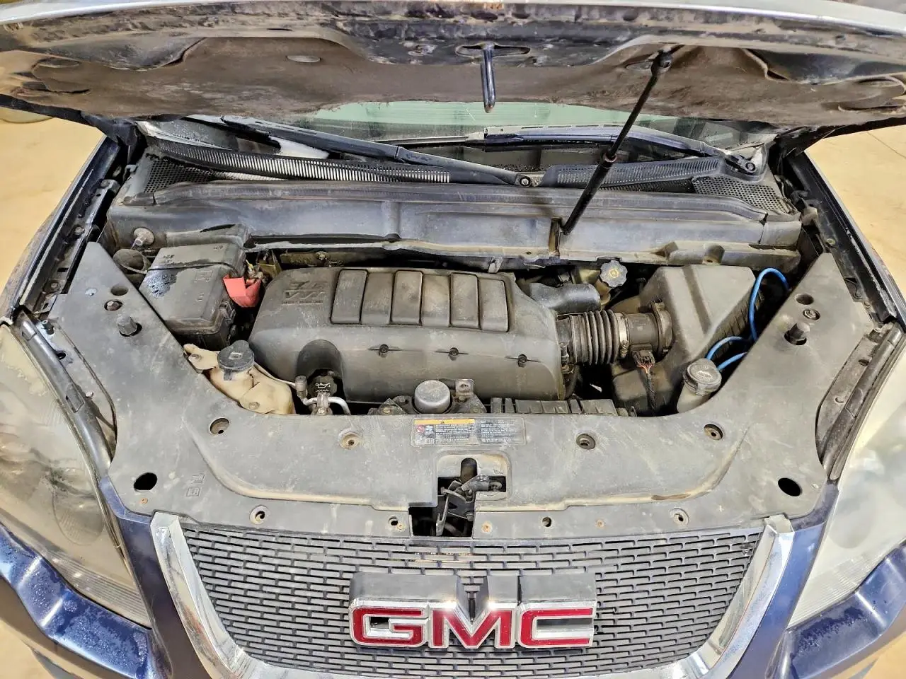 1GKKVNED9BJ272292 GMC ACADIA 2011 BLUE Photo 12