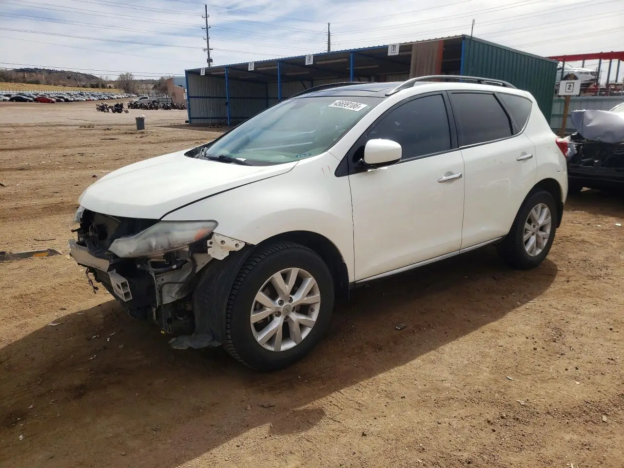 NISSAN MURANO 2014. Lot# 45699186. VIN JN8AZ1MWXEW516096. Photo 1
