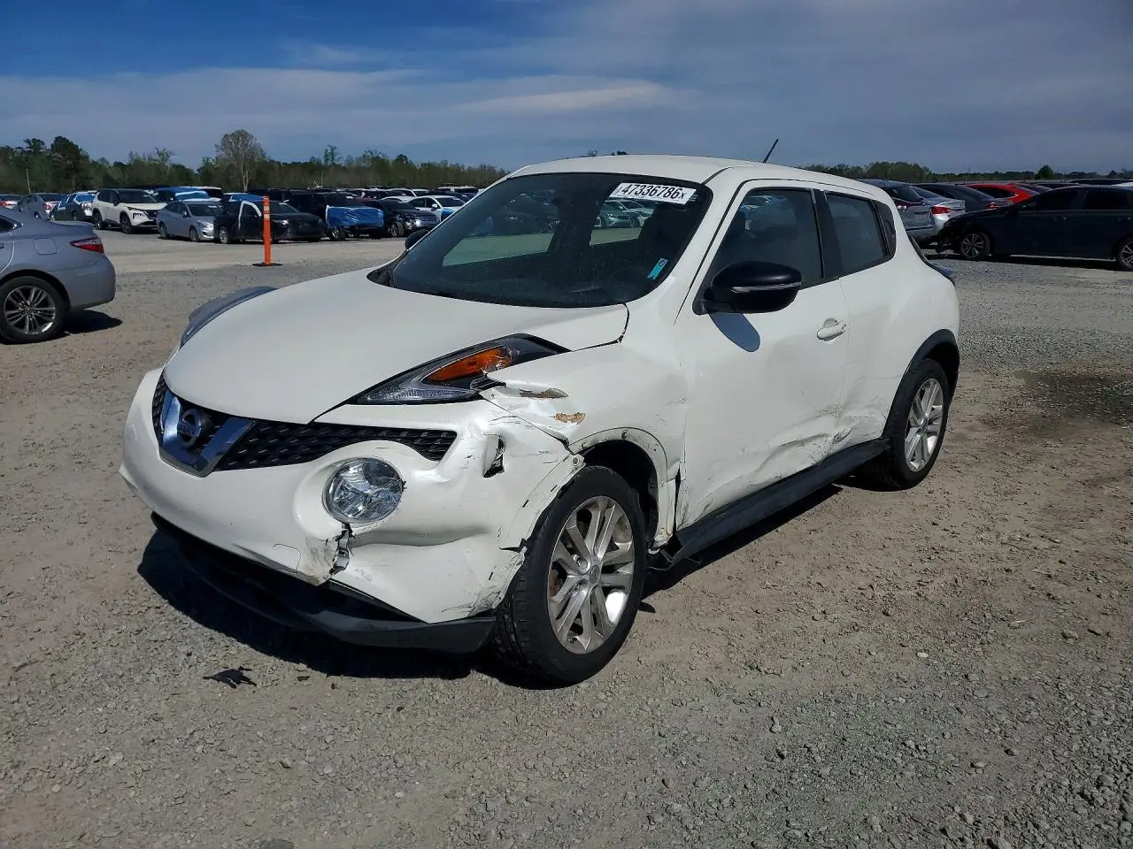 NISSAN JUKE 2015. Lot# 47336786. VIN JN8AF5MRXFT501658. Photo 1