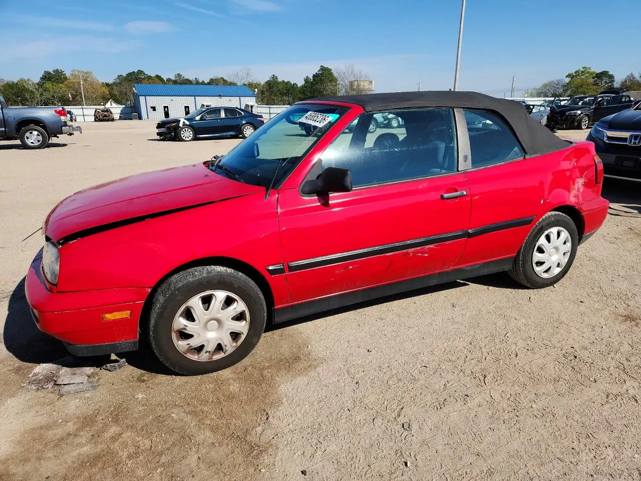 VOLKSWAGEN CABRIO 1999. Lot# 46885236. VIN 3VWAB81E1XM805310. Photo 1