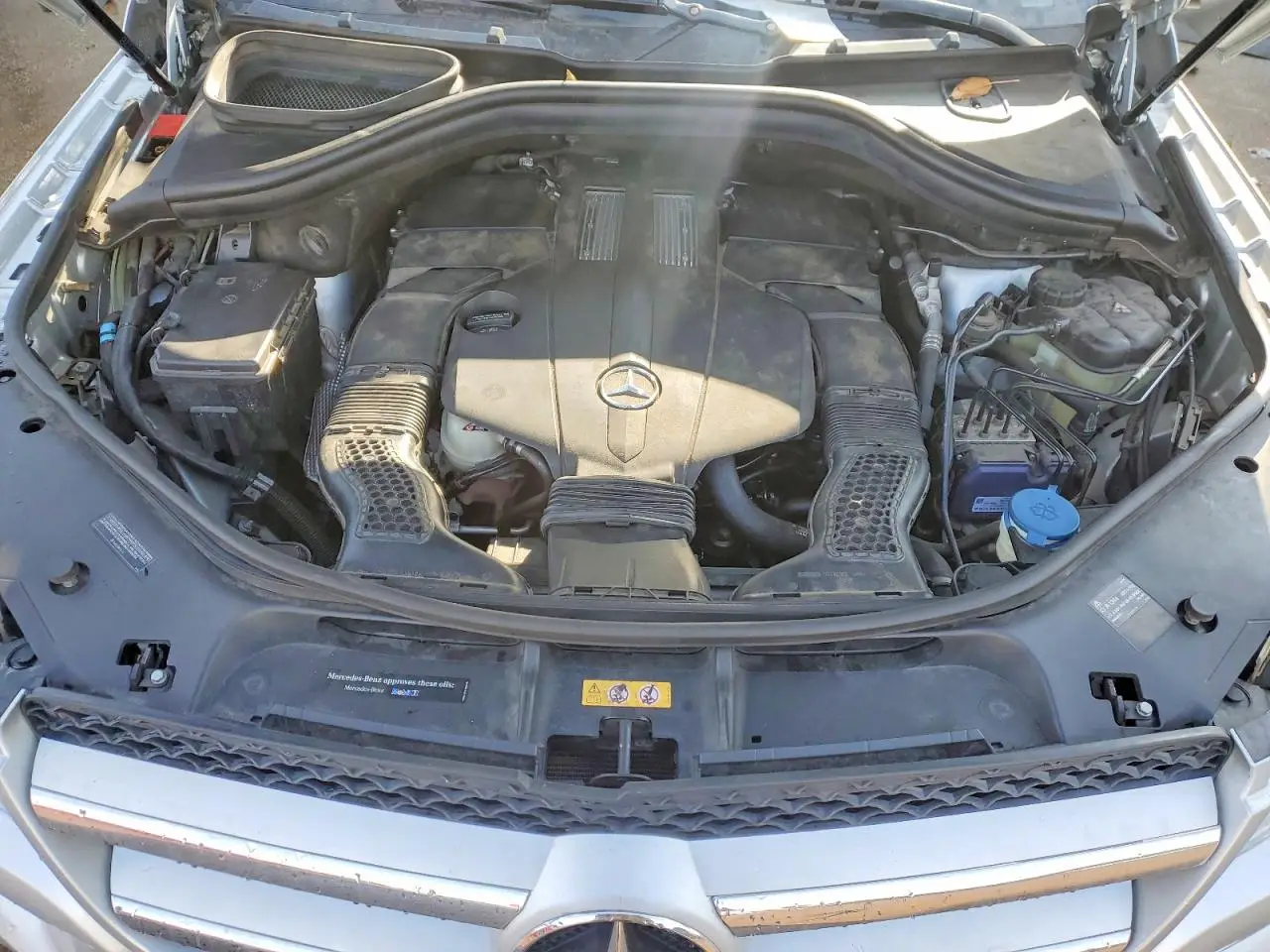 4JGDF6EE3GA690995 MERCEDES-BENZ GL-CLASS 2016 SILVER Photo 12