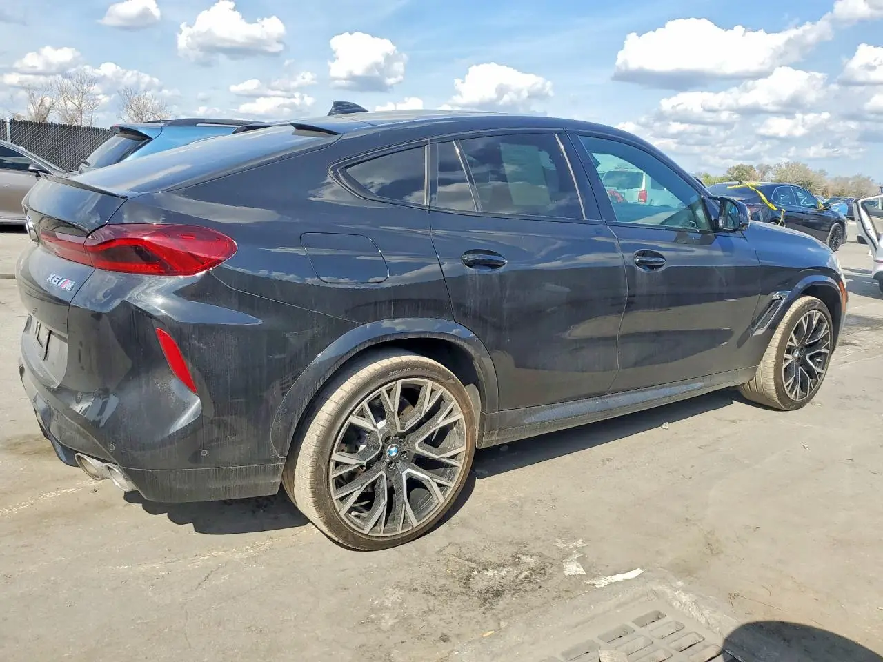 5YMCY0C03N9L59211 BMW X6 2022 BLACK Photo 3