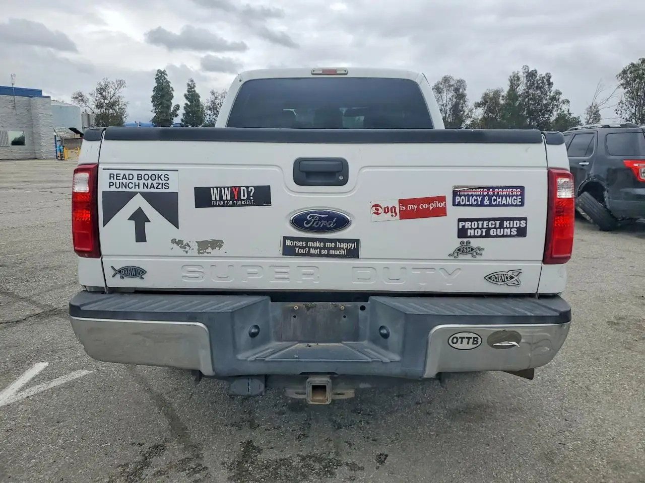 1FT7W2AT8EEA32416 FORD F250 2014 WHITE Photo 6