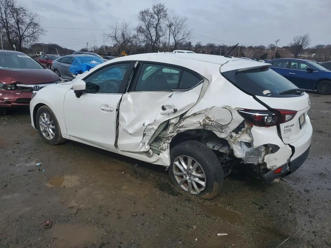 3MZBM1K73GM269143 MAZDA 3 2016 WHITE Photo 2