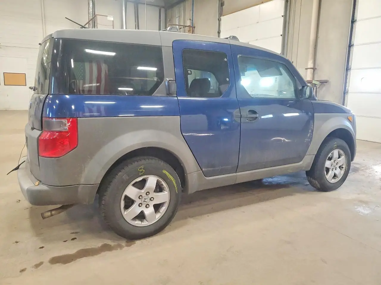 5J6YH282X3L014496 HONDA ELEMENT 2003 BLUE Photo 3