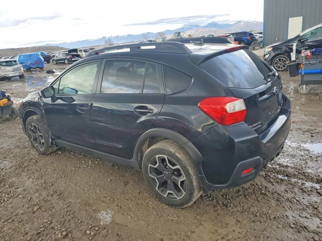JF2GPAFC5F8222319 SUBARU XV CROSSTREK 2015 BLACK Photo 2