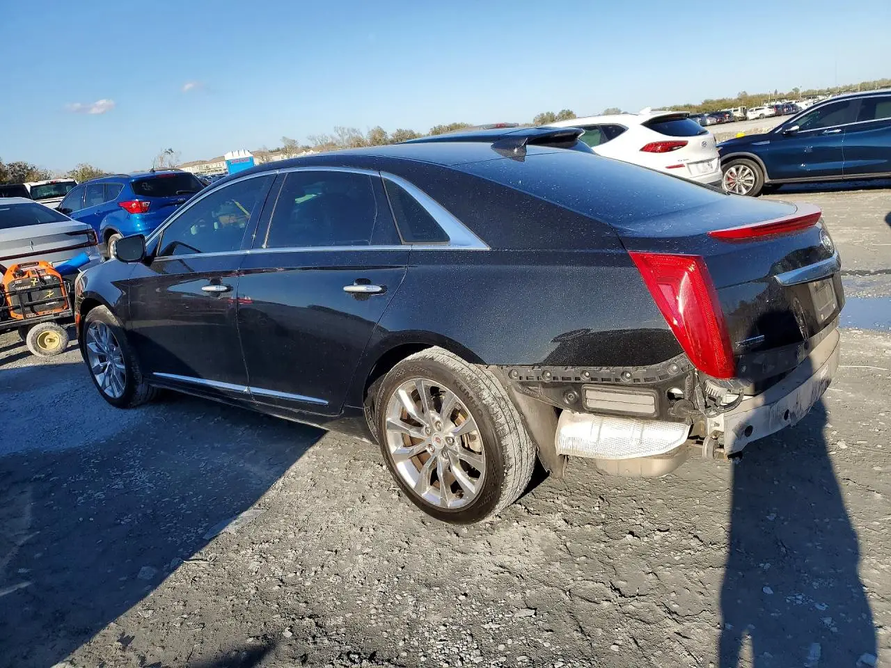 2G61M5S33F9115691 CADILLAC XTS 2015 BLACK Photo 2