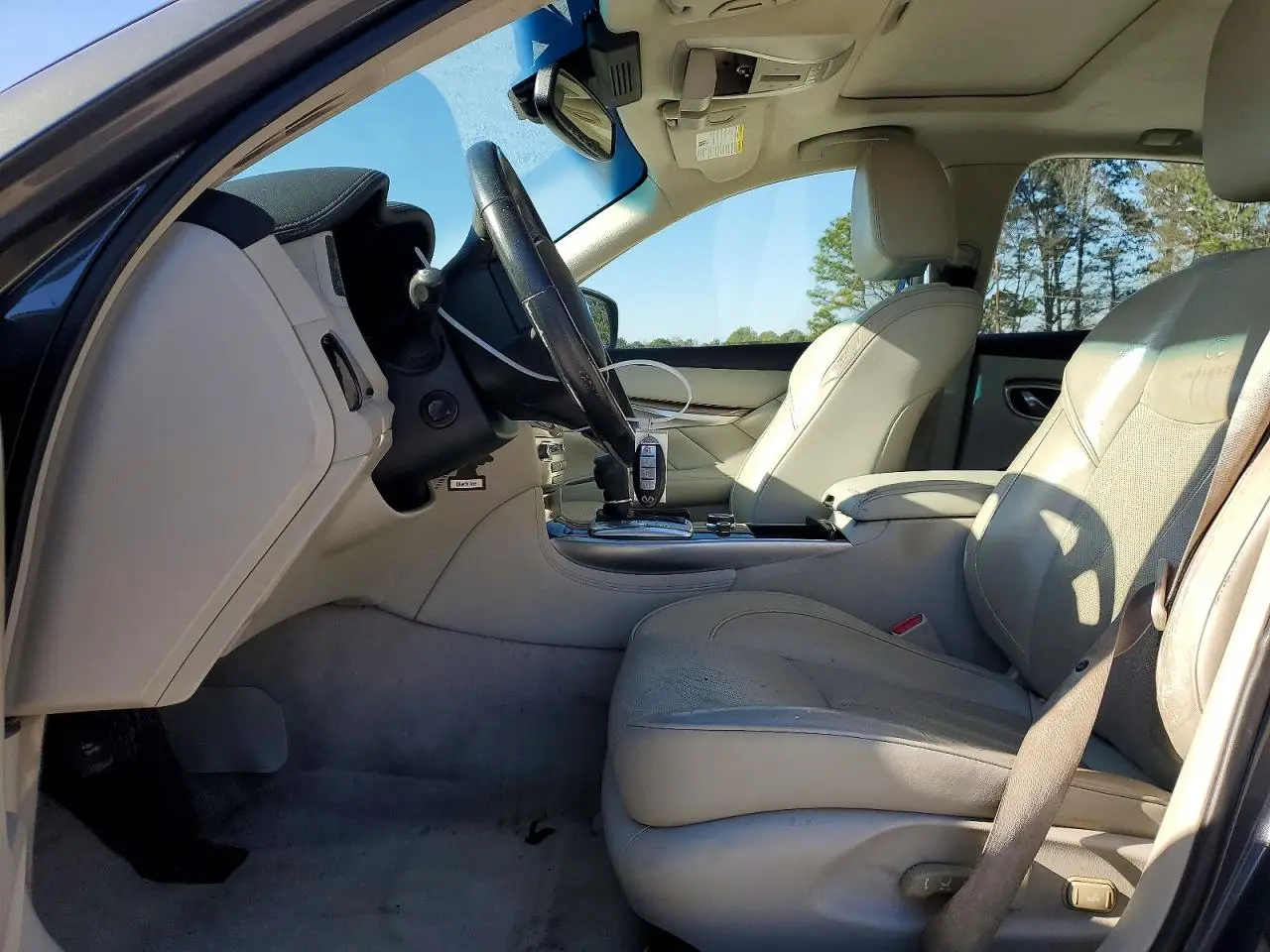 JN1BY1AR5BM373098 INFINITI M37 2011 SILVER Photo 7