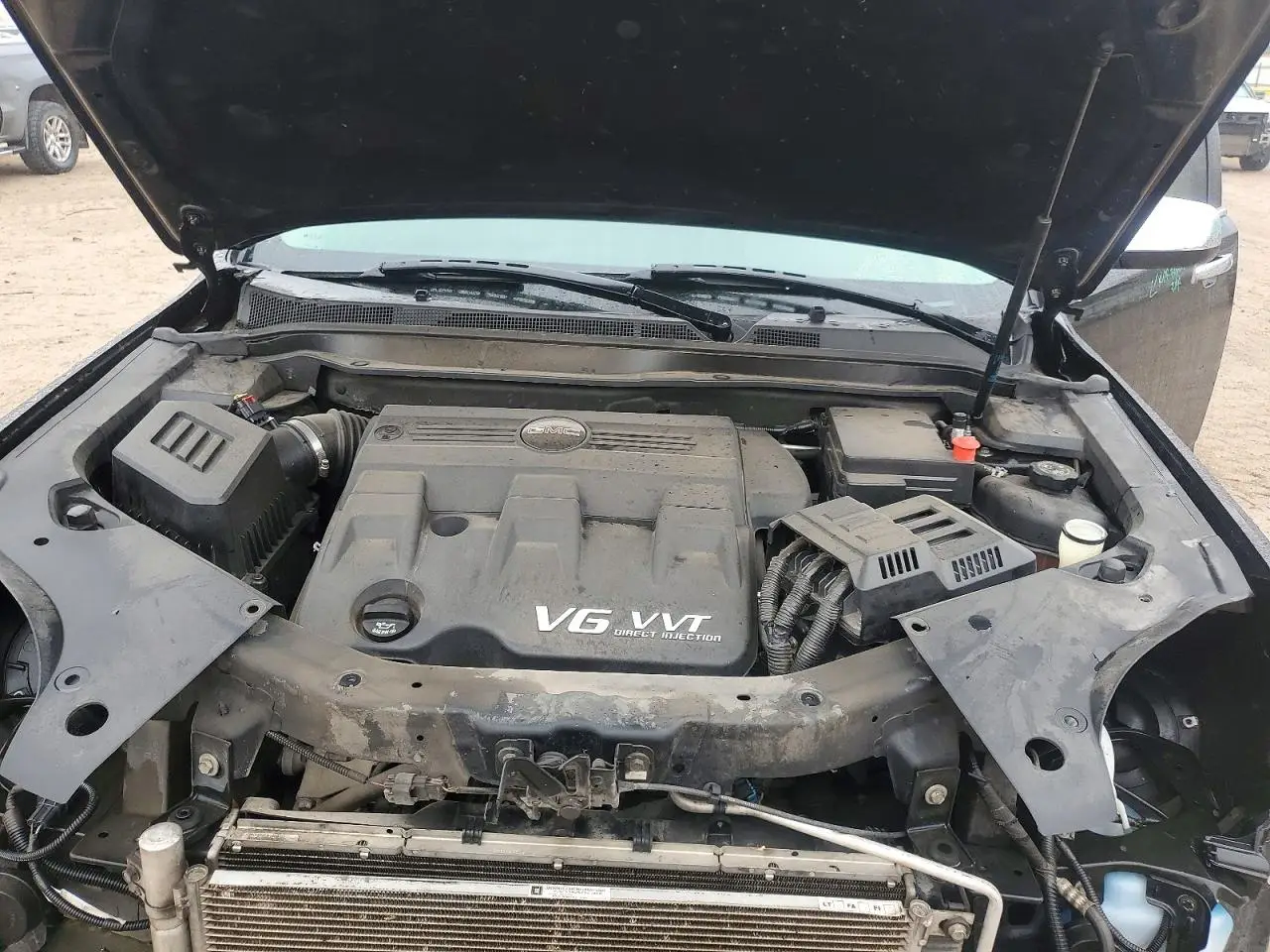 2GKFLXE57C6160178 GMC TERRAIN 2012 BLACK Photo 12