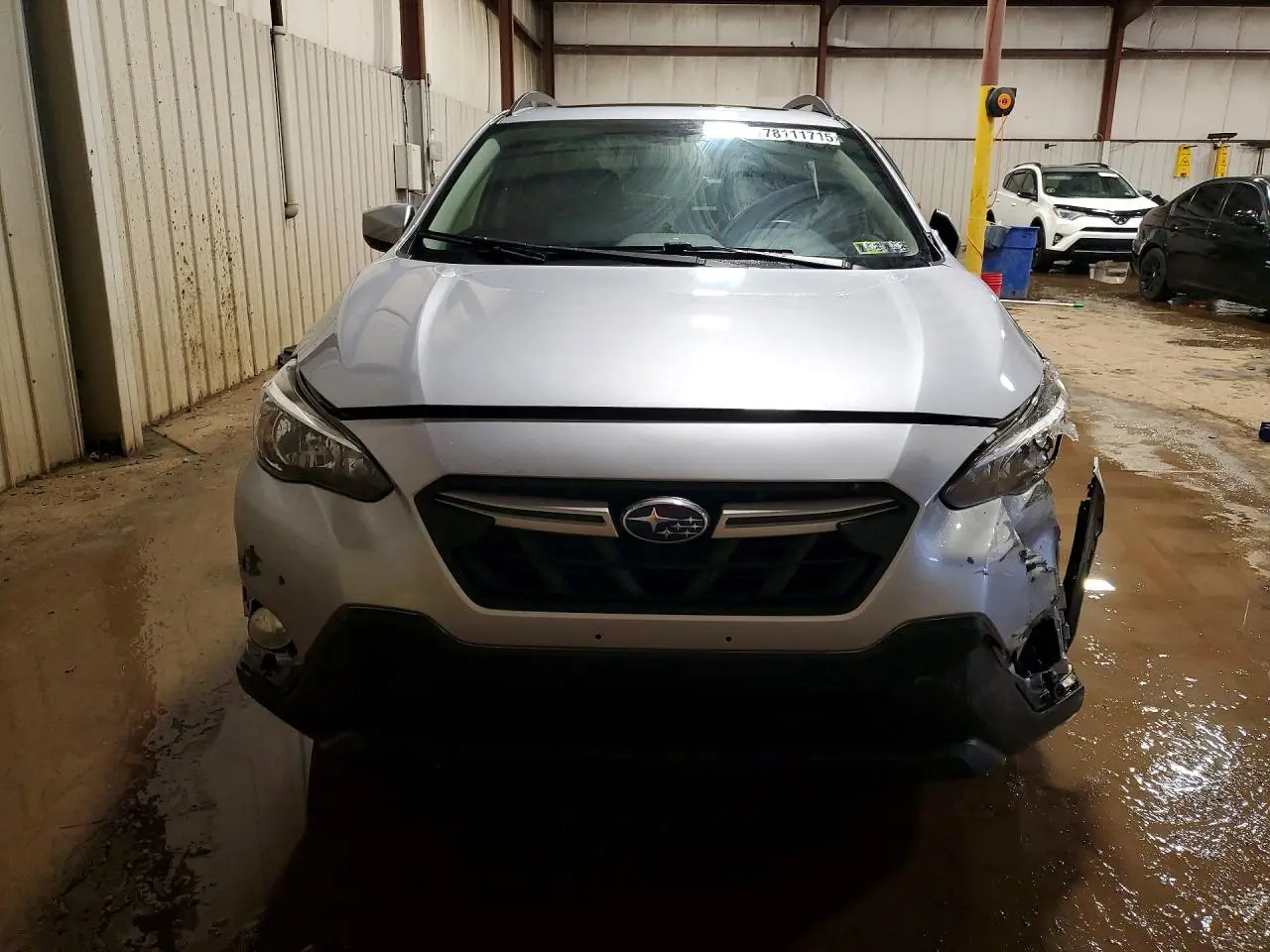 JF2GTAEC4M8218076 SUBARU CROSSTREK 2021 SILVER Photo 5
