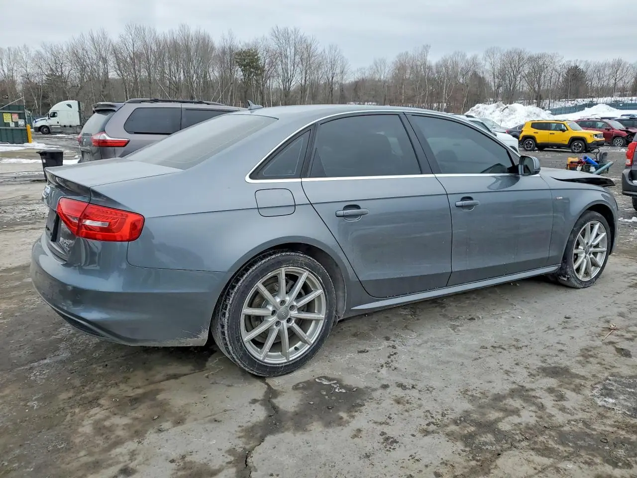 WAUFFAFL9GN009614 AUDI A4 2016 SILVER Photo 3