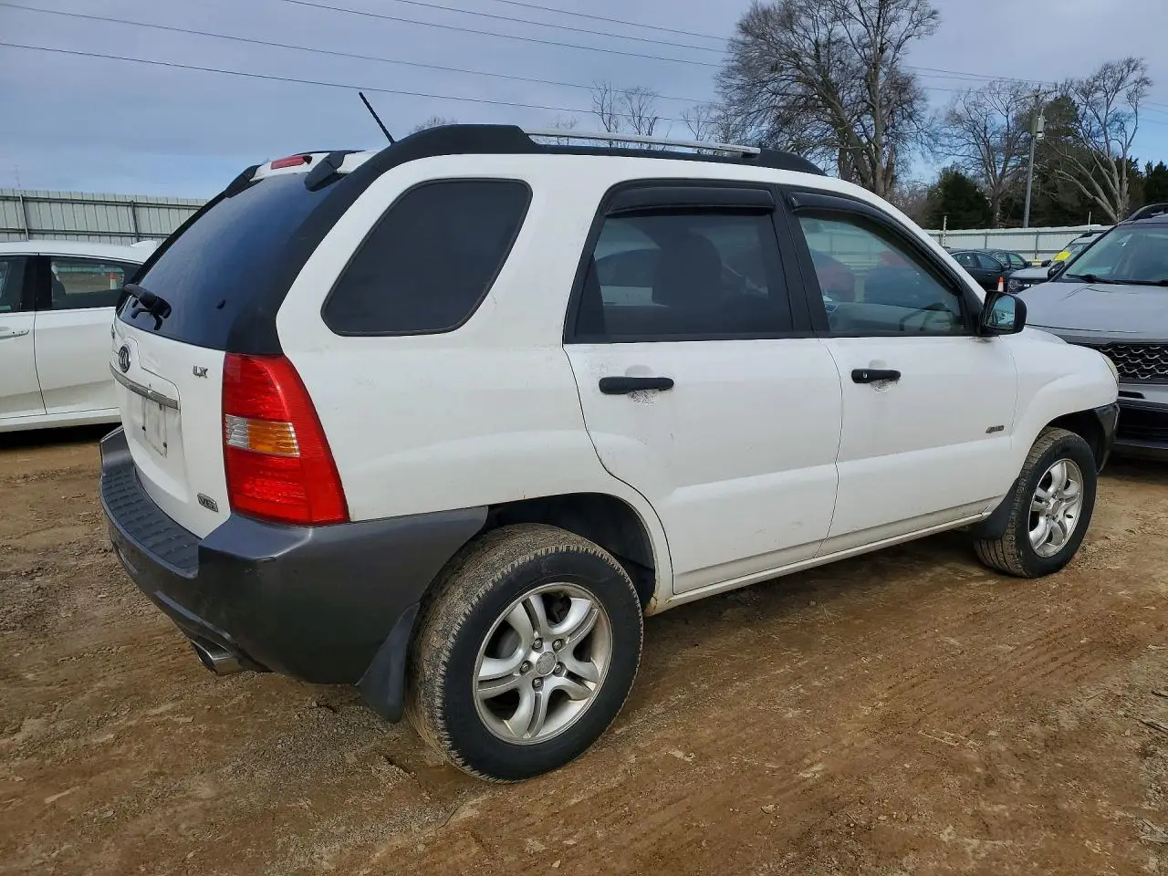 KNDJE723277360636 KIA SPORTAGE 2007 WHITE Photo 3