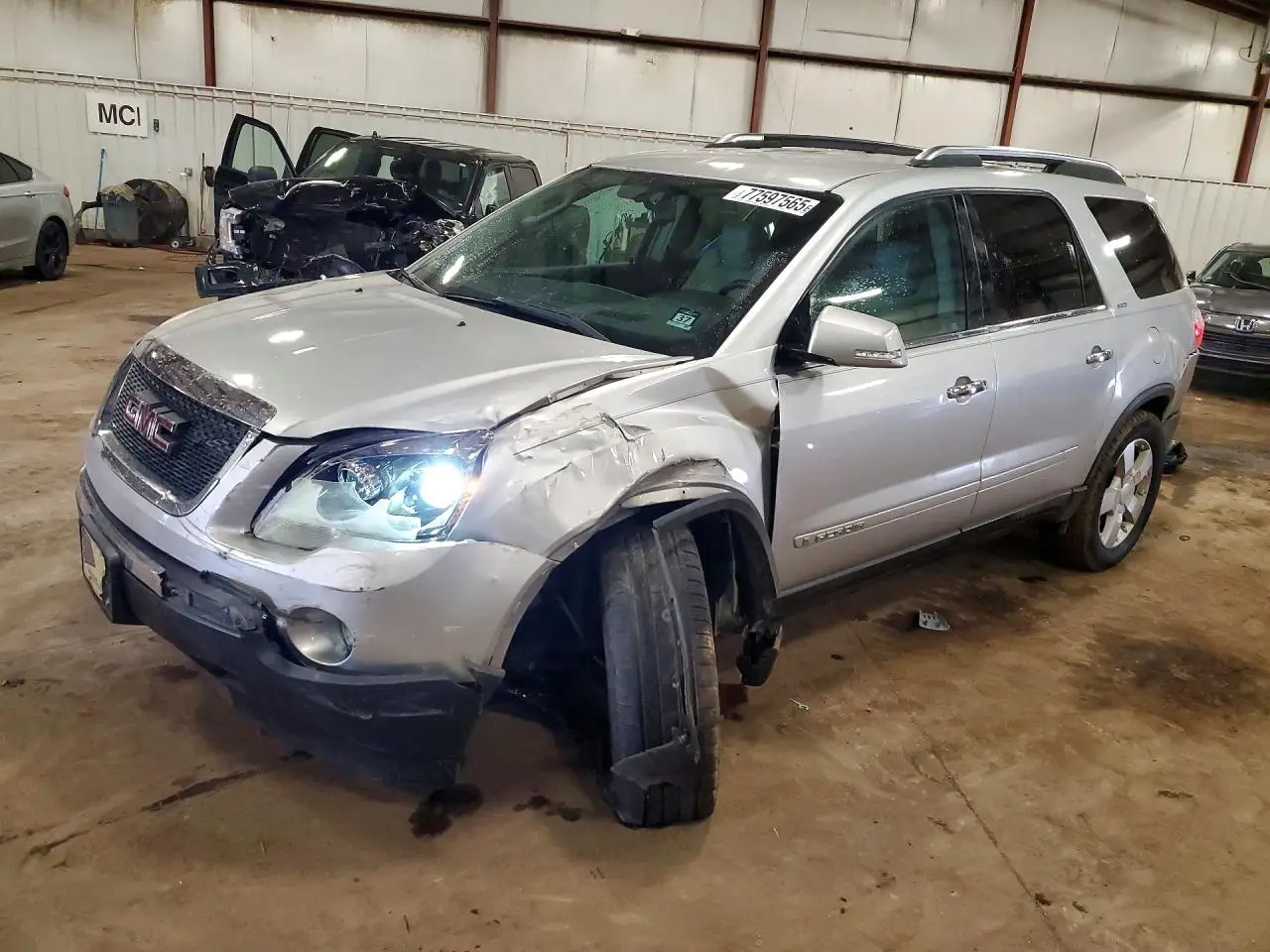1GKER33737J151834 GMC ACADIA 2007 SILVER Photo 1