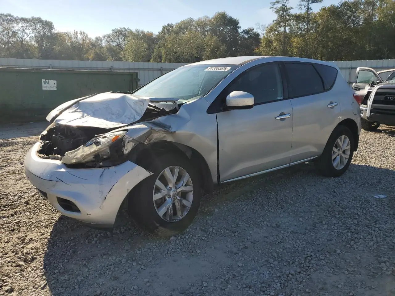 NISSAN MURANO 2011. Lot# 91386585. VIN JN8AZ1MU2BW059567. Photo 1