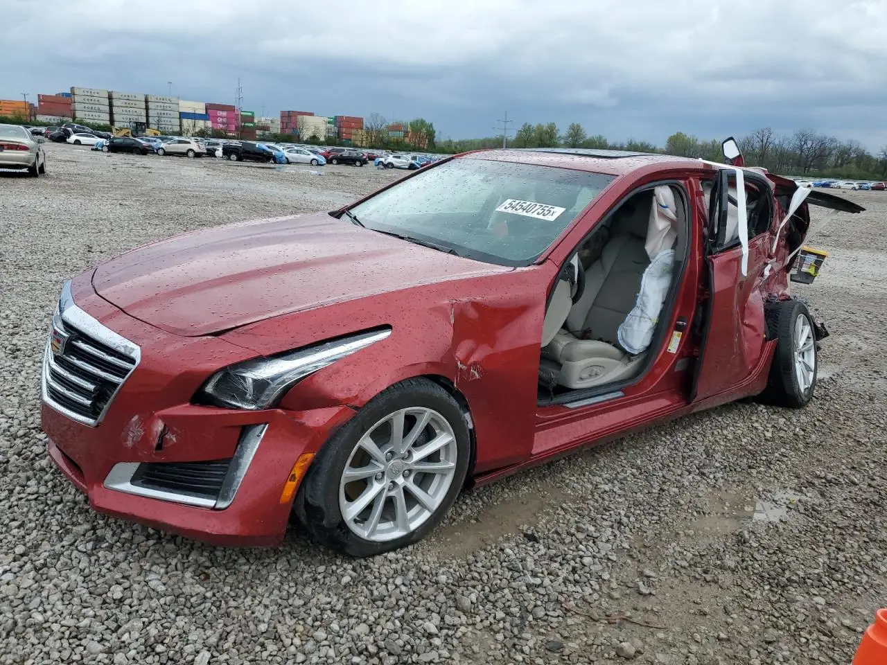 CADILLAC CTS 2017. Lot# 54540755. VIN 1G6AP5SX2H0125930. Photo 1