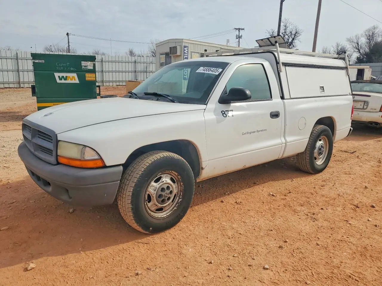 DODGE DAKOTA 2003. Lot# 74886405. VIN 1D7FL16XX3S299152. Photo 1