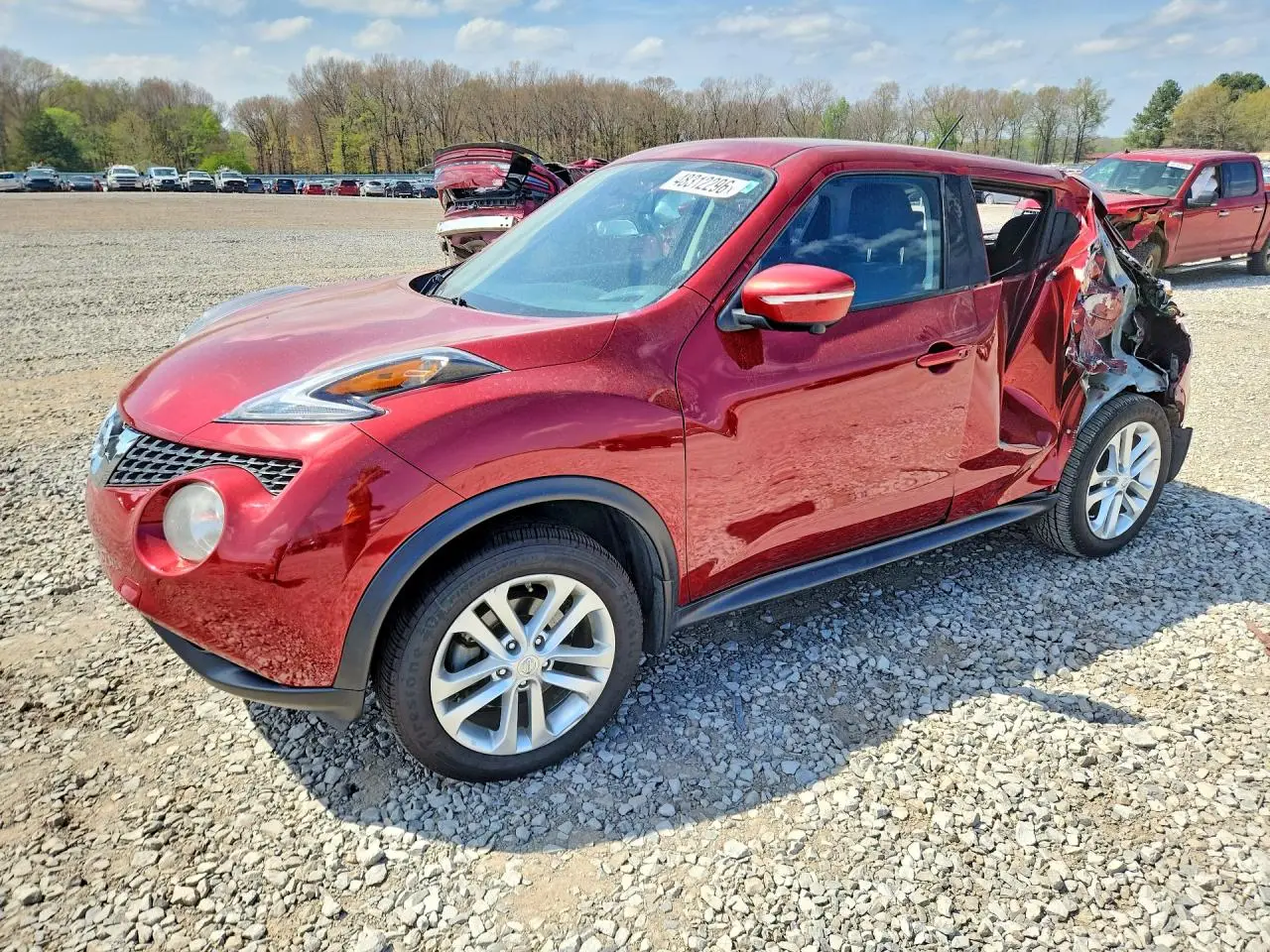 NISSAN JUKE 2015. Lot# 48312296. VIN JN8AF5MV5FT554104. Photo 1