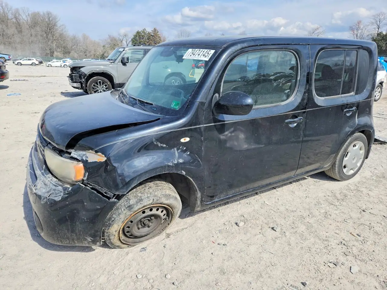 NISSAN CUBE 2009. Lot# 79474145. VIN JN8AZ28RX9T129260. Photo 1