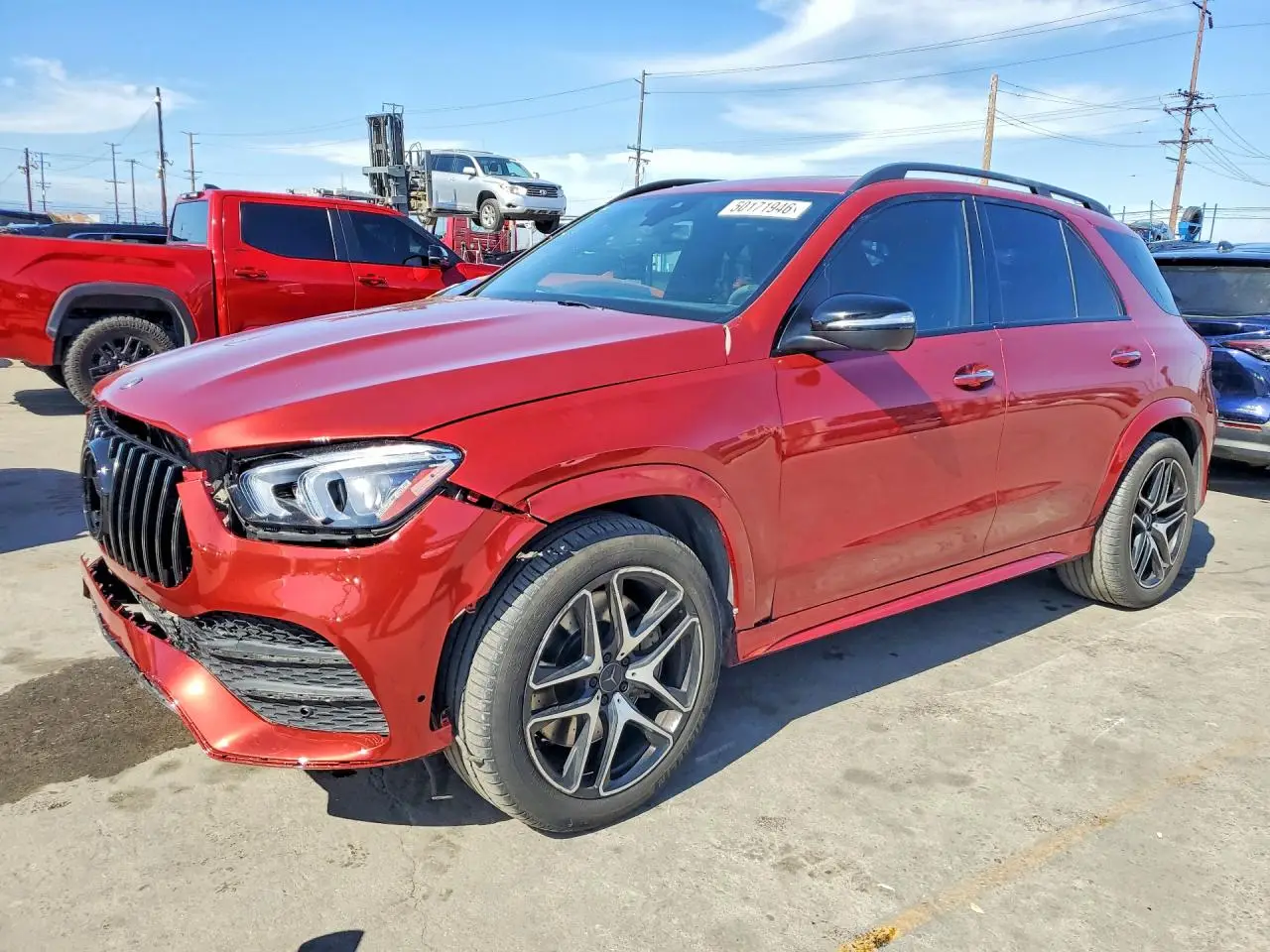 MERCEDES-BENZ GLE-CLASS 2021. Lot# 50171946. VIN 4JGFB6BBXMA294086. Photo 1