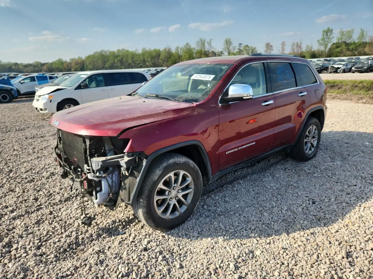 JEEP GRAND CHER 2014. Lot# 47544976. VIN 1C4RJEBG8EC387351. Photo 1