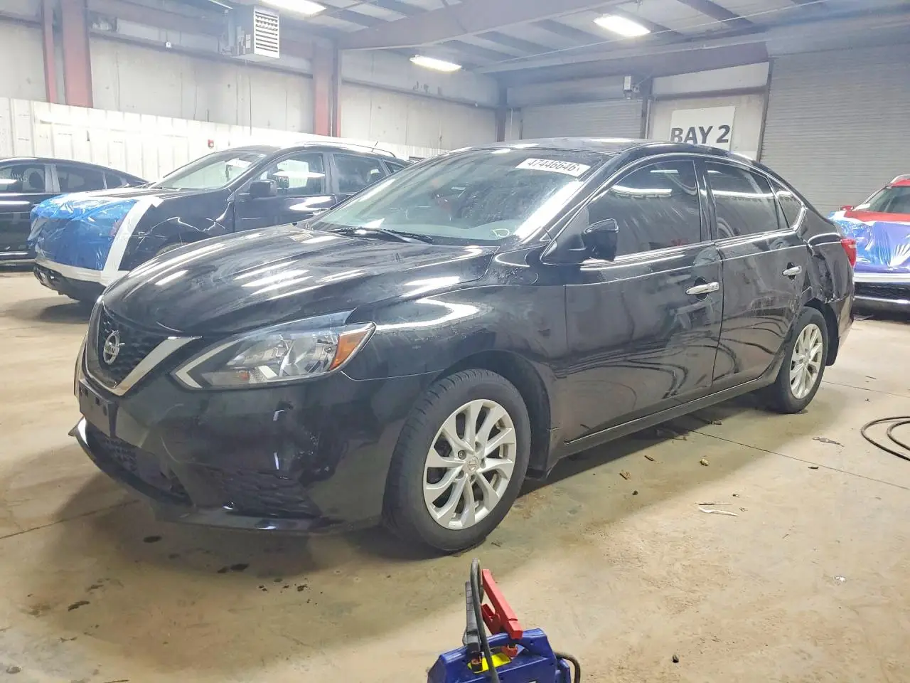 NISSAN SENTRA 2018. Lot# 47446646. VIN 3N1AB7AP1JY294411. Photo 1