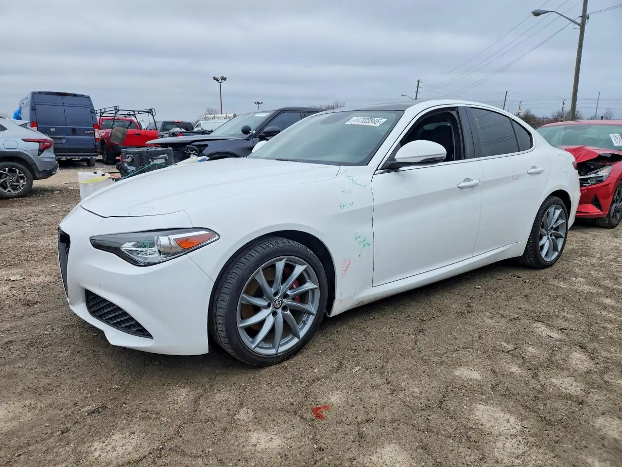 ALFA ROMEO GIULIA 2018. Lot# 41702846. VIN ZARFAEDN0J7589298. Photo 1