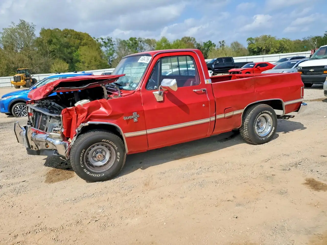 CHEVROLET C/K1500 1987. Lot# 46684786. VIN 1GCDR14K5HS187941. Photo 1
