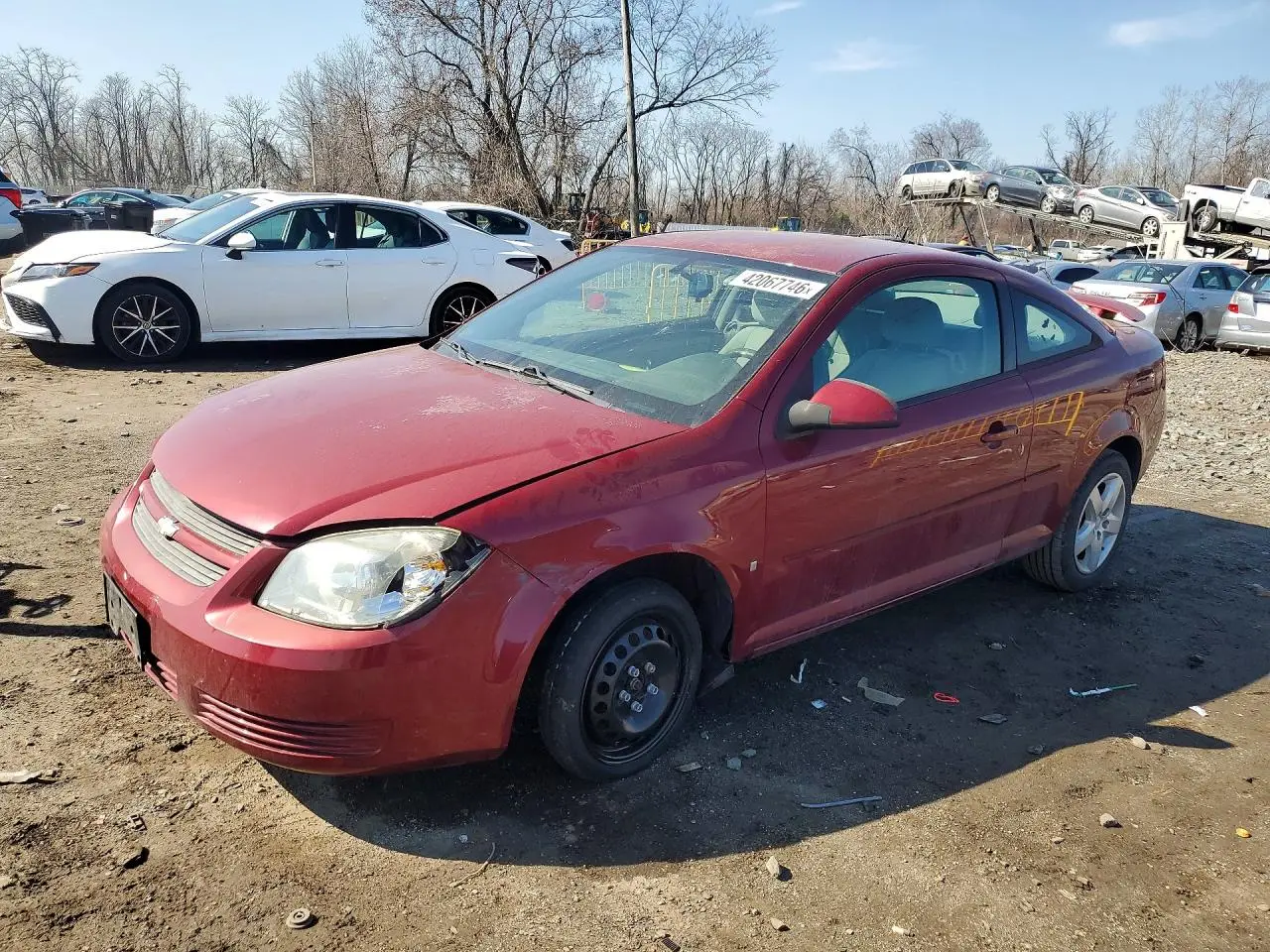 CHEVROLET COBALT 2008. Lot# 42067746. VIN 1G1AL18F487258494. Photo 1