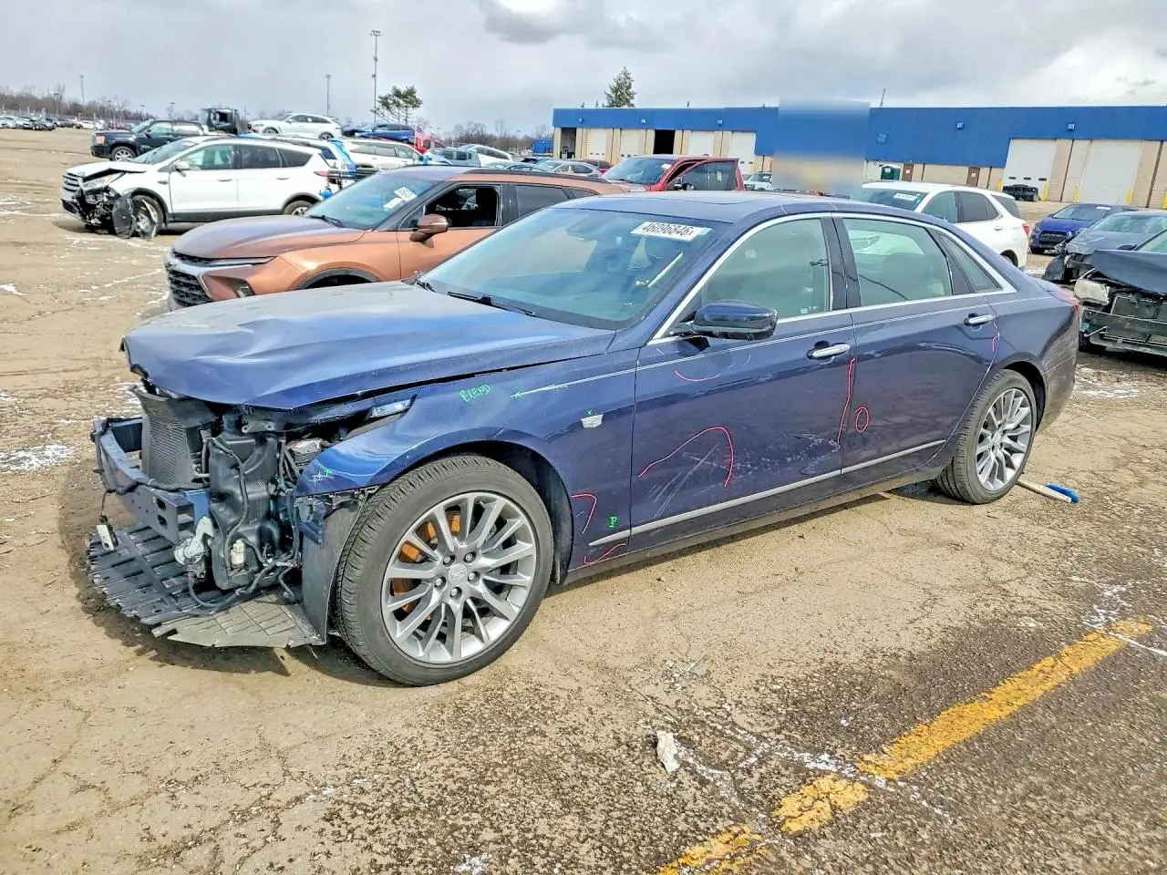 CADILLAC CT6 2018. Lot# 46096846. VIN 1G6KD5RS6JU106786. Photo 1