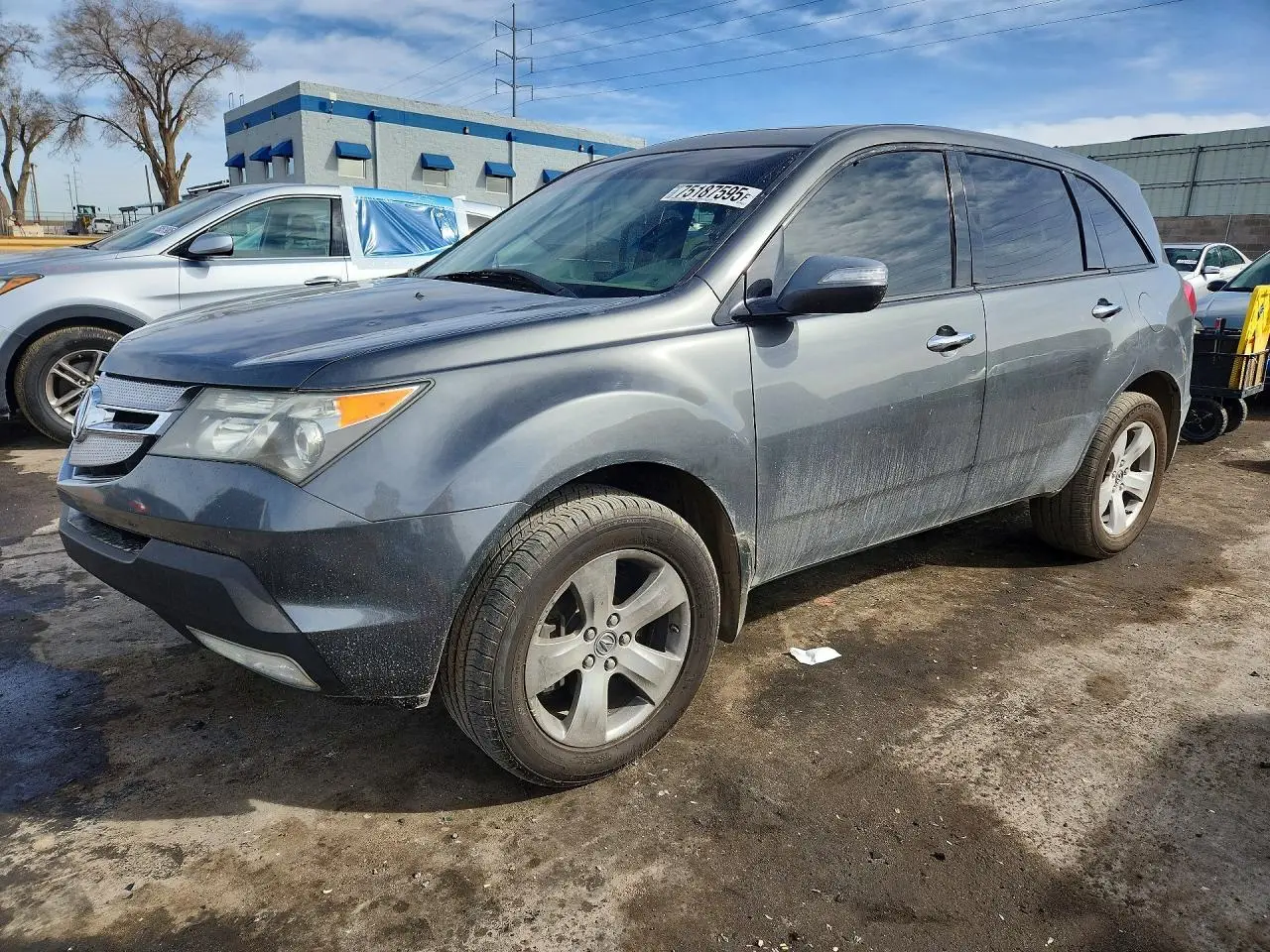 ACURA MDX 2007. Lot# 75187595. VIN 2HNYD28887H502641. Photo 1