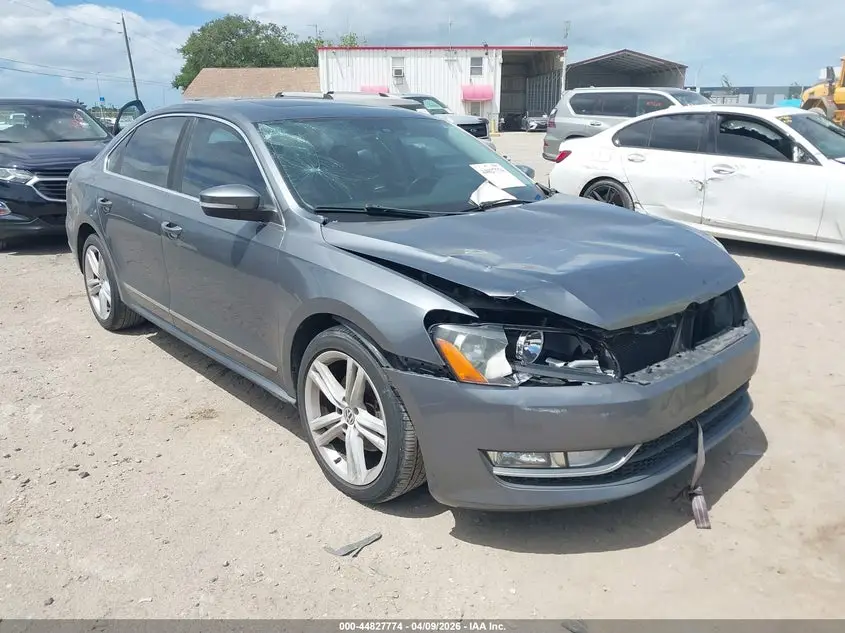 VOLKSWAGEN PASSAT 2013. Lot# 44827774. VIN 1VWBN7A31DC044148. Photo 1