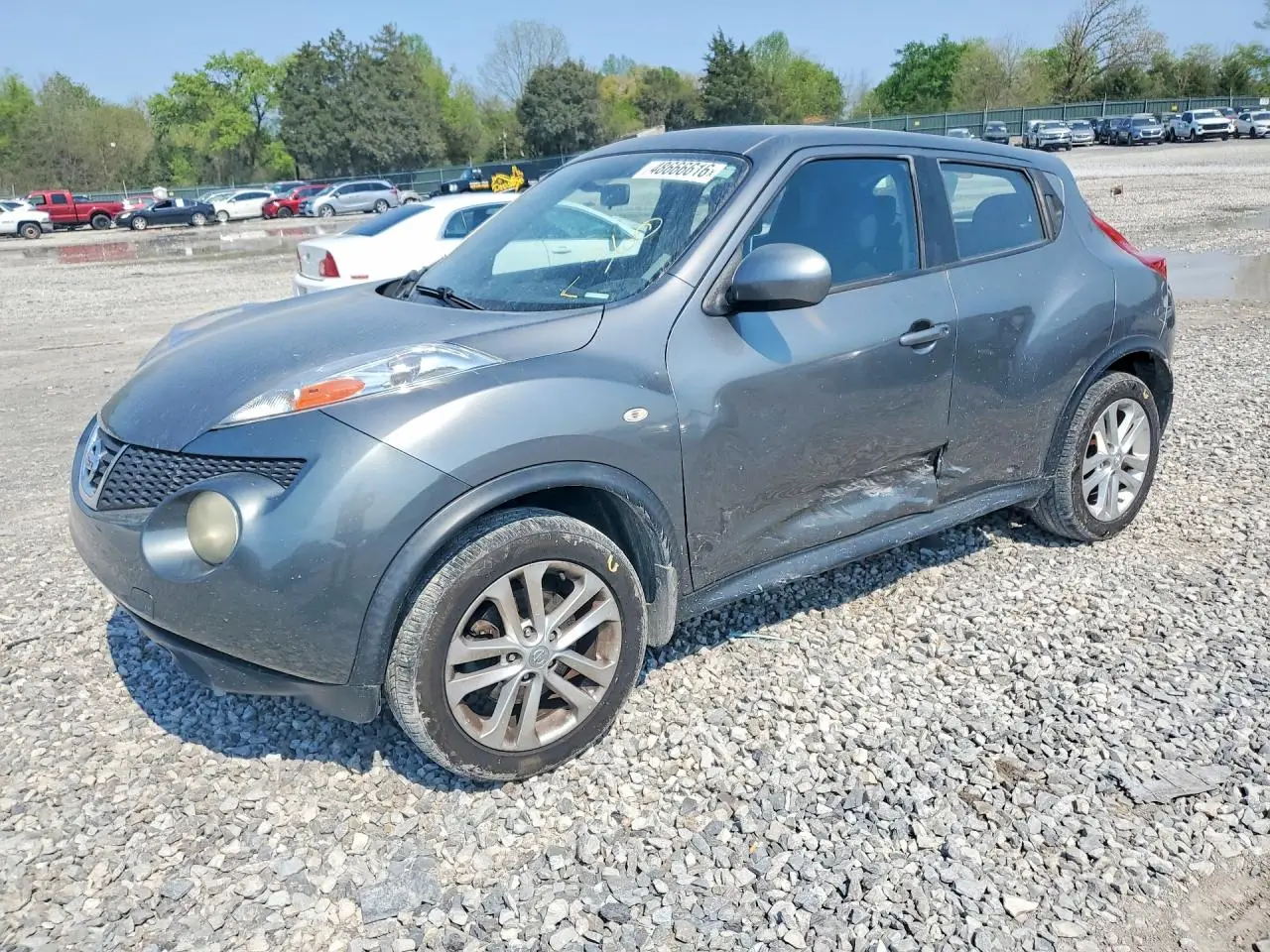 NISSAN JUKE 2011. Lot# 48666616. VIN JN8AF5MR2BT017378. Photo 1