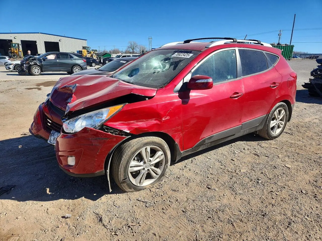 HYUNDAI TUCSON 2013. Lot# 78823425. VIN KM8JU3AC6DU662419. Photo 1