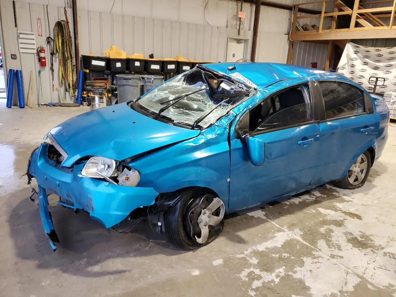 CHEVROLET AVEO 2009. Lot# 90284555. VIN KL1TD56E29B386687. Photo 1