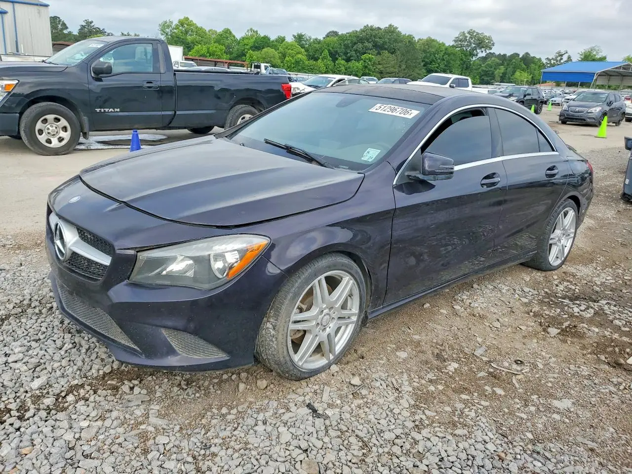 MERCEDES-BENZ CLA-CLASS 2014. Lot# 51296706. VIN WDDSJ4EB5EN050870. Photo 1