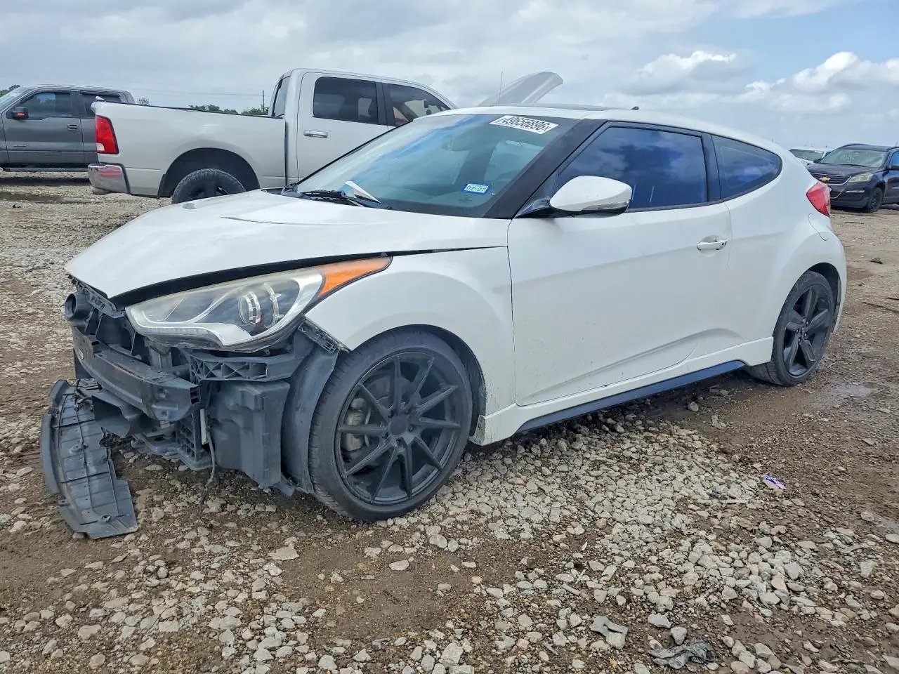 HYUNDAI VELOSTER 2014. Lot# 49656896. VIN KMHTC6AE0EU209963. Photo 1