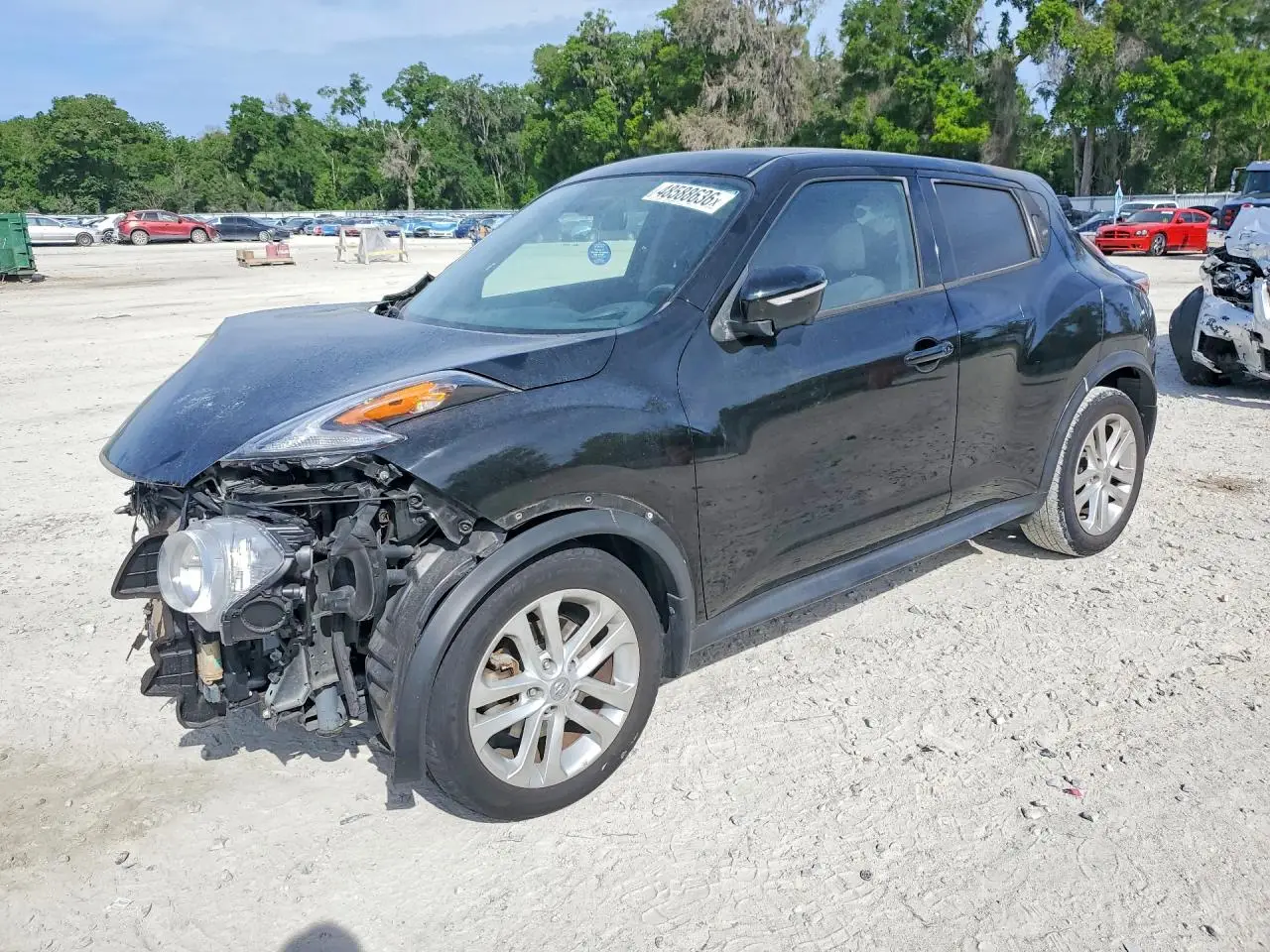 NISSAN JUKE 2015. Lot# 48588636. VIN JN8AF5MRXFT501613. Photo 1