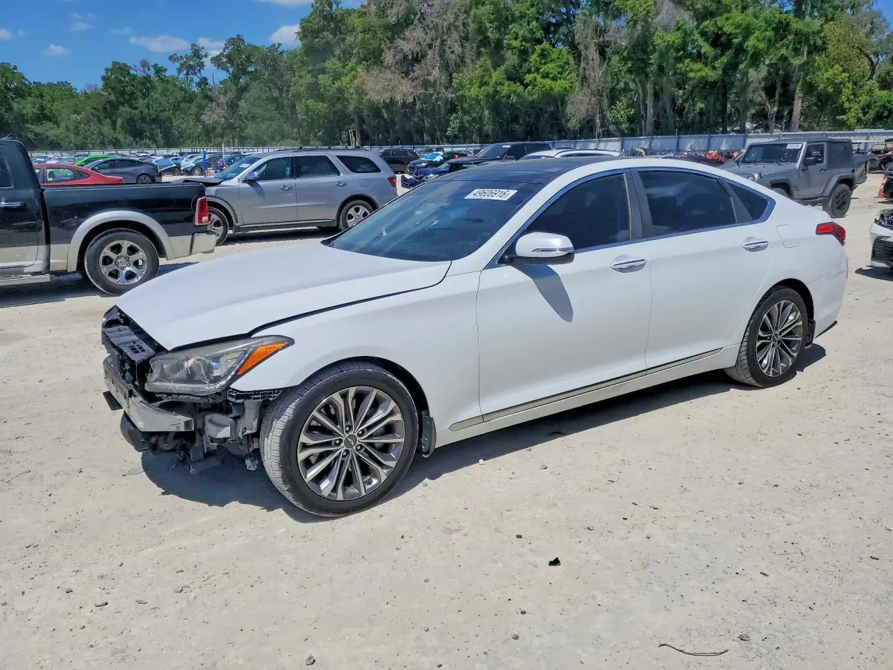 HYUNDAI GENESIS 2015. Lot# 49606916. VIN KMHGN4JE3FU079808. Photo 1