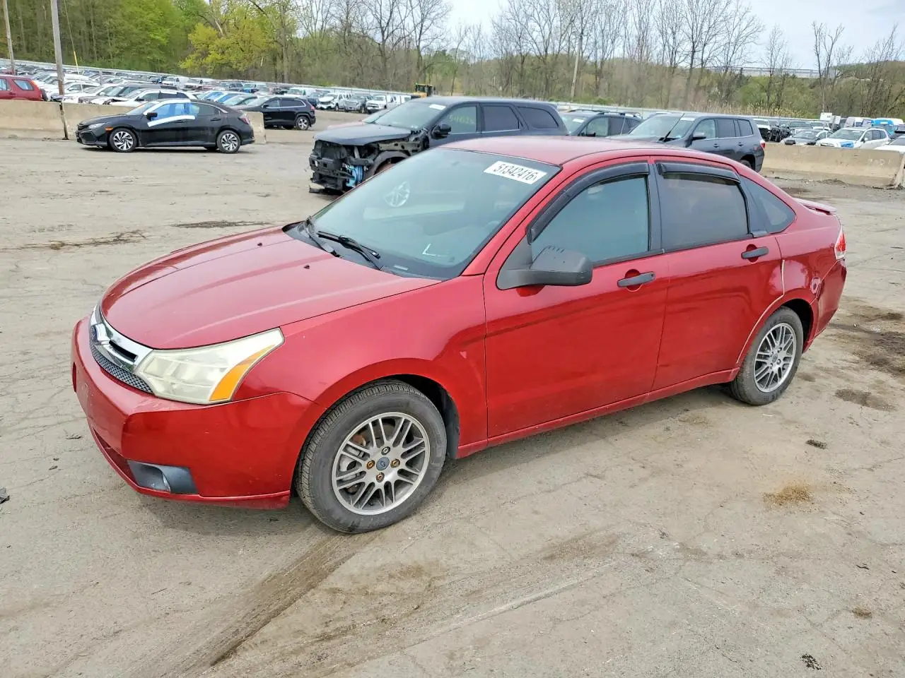 FORD FOCUS 2010. Lot# 51342416. VIN 1FAHP3FN1AW202983. Photo 1