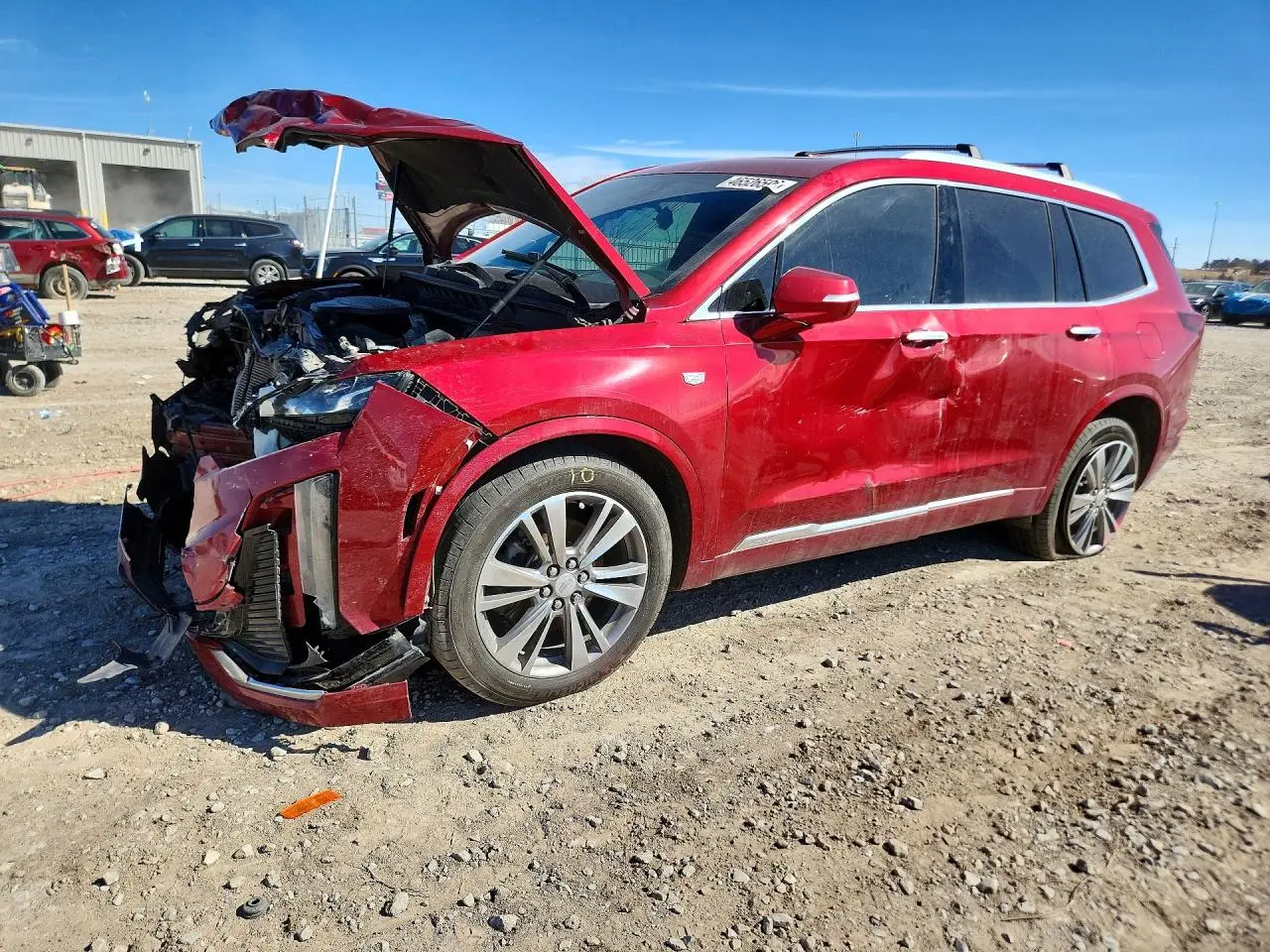 CADILLAC XT6 2021. Lot# 46526596. VIN 1GYKPDRS3MZ162149. Photo 1