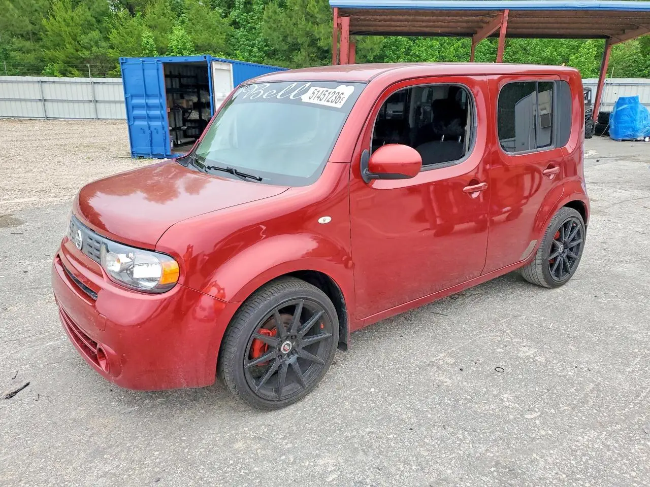 NISSAN CUBE 2013. Lot# 51451236. VIN JN8AZ2KR6DT301916. Photo 1