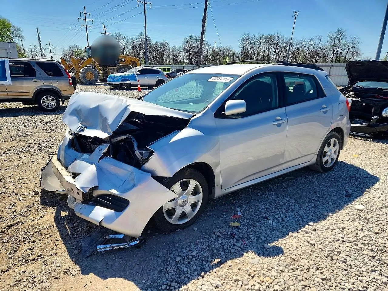 TOYOTA MATRIX 2010. Lot# 49281396. VIN 2T1KU4EE1AC338488. Photo 1