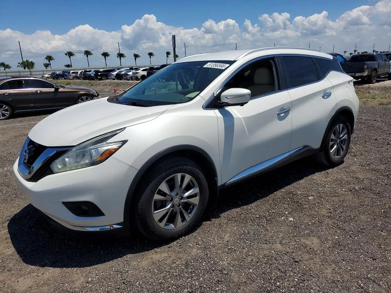 NISSAN MURANO 2015. Lot# 51356566. VIN 5N1AZ2MG4FN221265. Photo 1