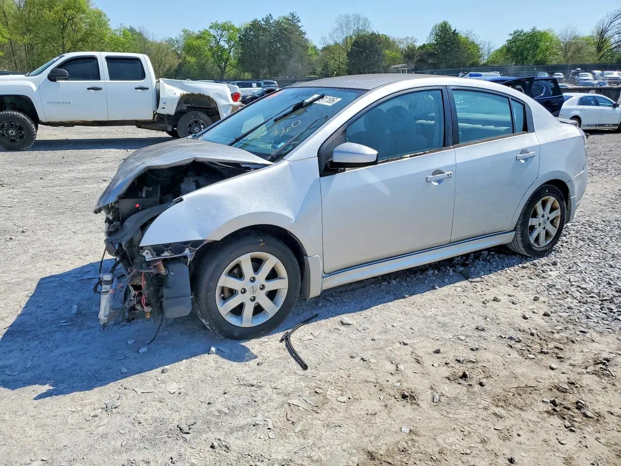 NISSAN SENTRA 2012. Lot# 49091106. VIN 3N1AB6AP5CL742210. Photo 1