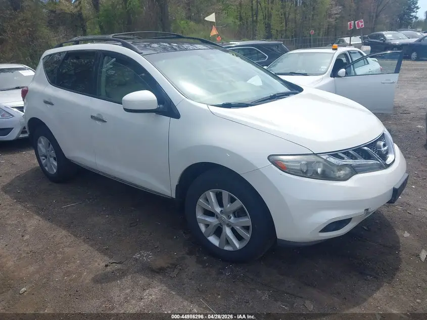 NISSAN MURANO 2012. Lot# 44986296. VIN JN8AZ1MW3CW201265. Photo 1