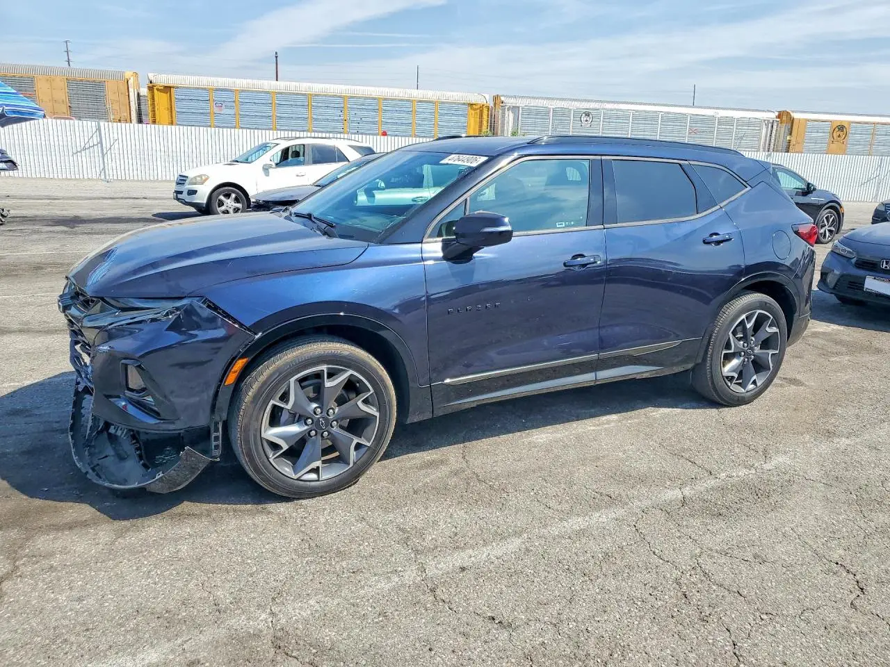 CHEVROLET BLAZER 2020. Lot# 47644906. VIN 3GNKBERS7LS650596. Photo 1